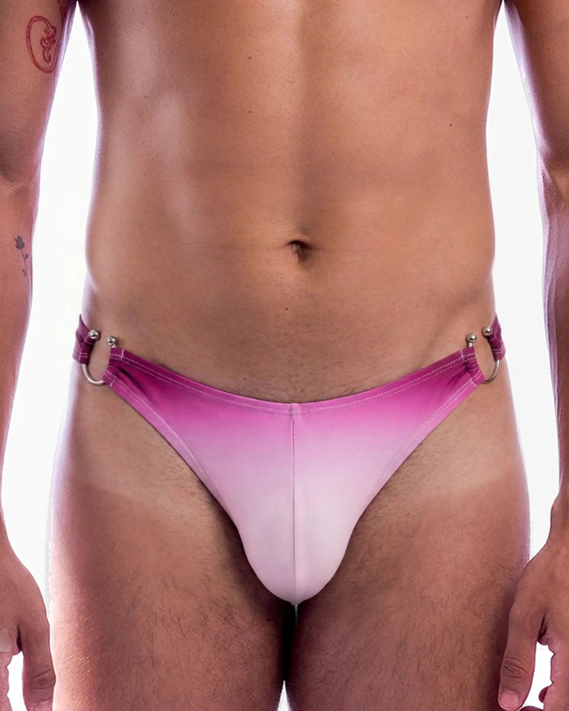 Barbel Razor Mens Brief - Gradient Pink - Image 3