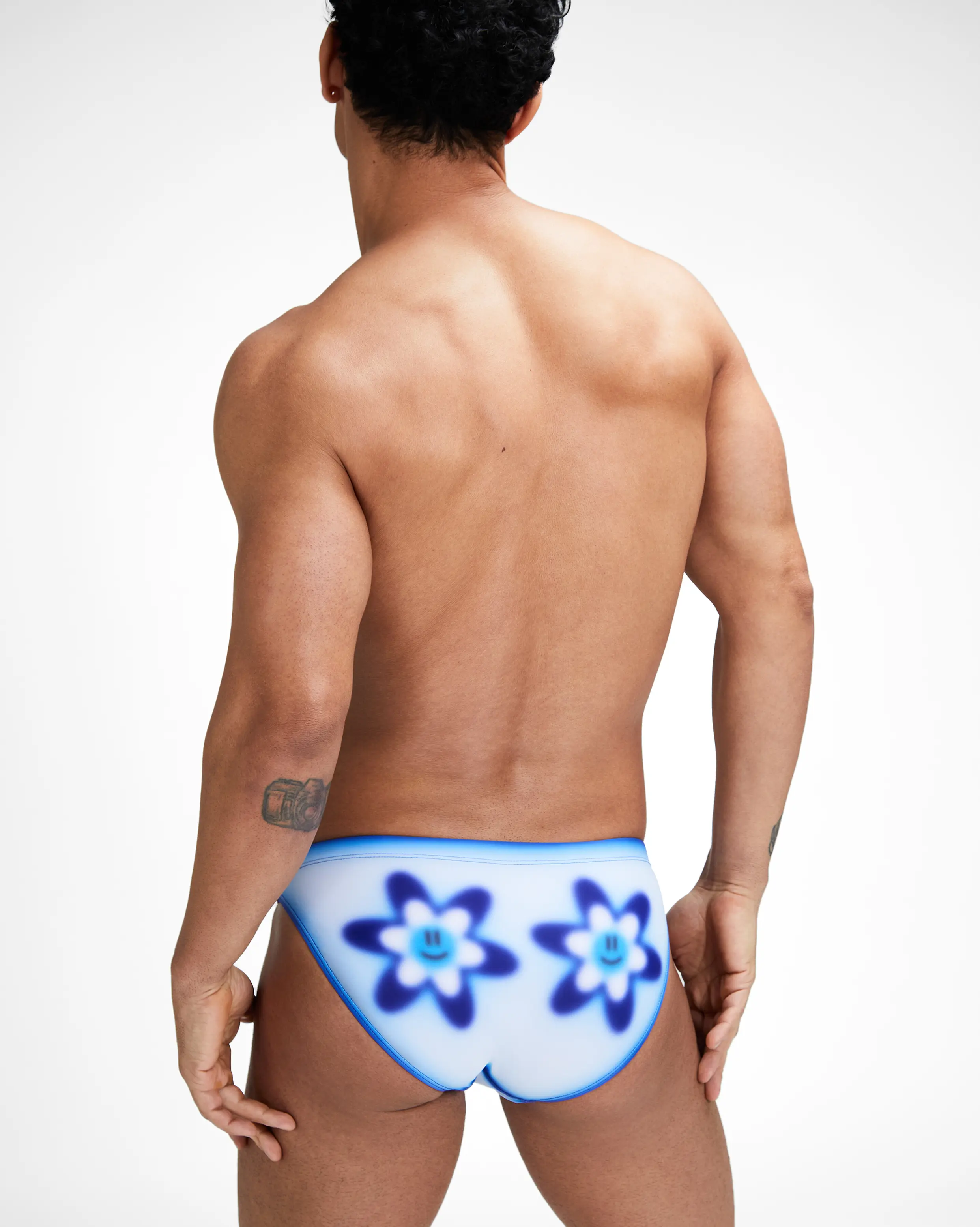Flower Power Razor Swim Brief - Image 3